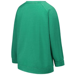 NFL Philadelphia Eagles Profile Women's Plus Size Acid Wash Raglan Sweatshirt