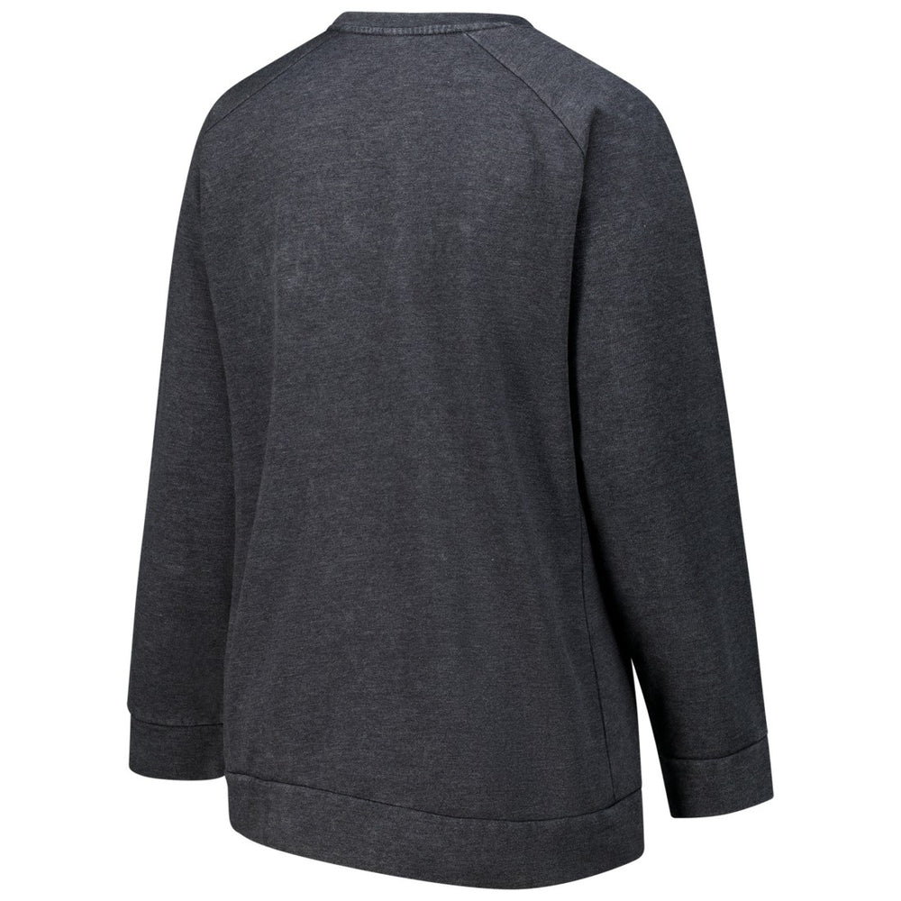 NFL Detroit Lions Profile Women's Plus Size Acid Wash Raglan Sweatshirt