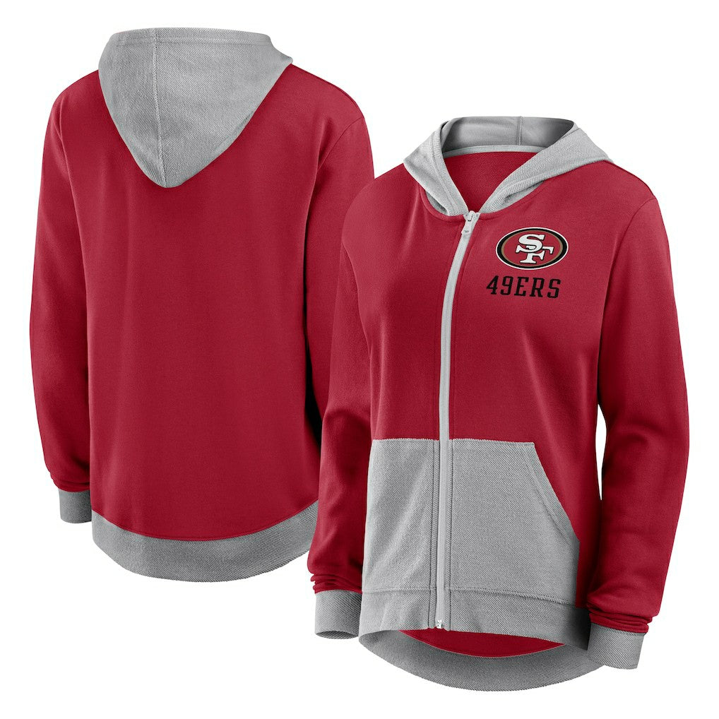 NFL San Francisco 49ers Women's Hit It Full-Zip Hoodie