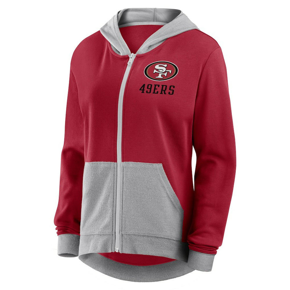 NFL San Francisco 49ers Women's Hit It Full-Zip Hoodie