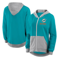 NFL Miami Dolphins Women's Hit It Full-Zip Hoodie
