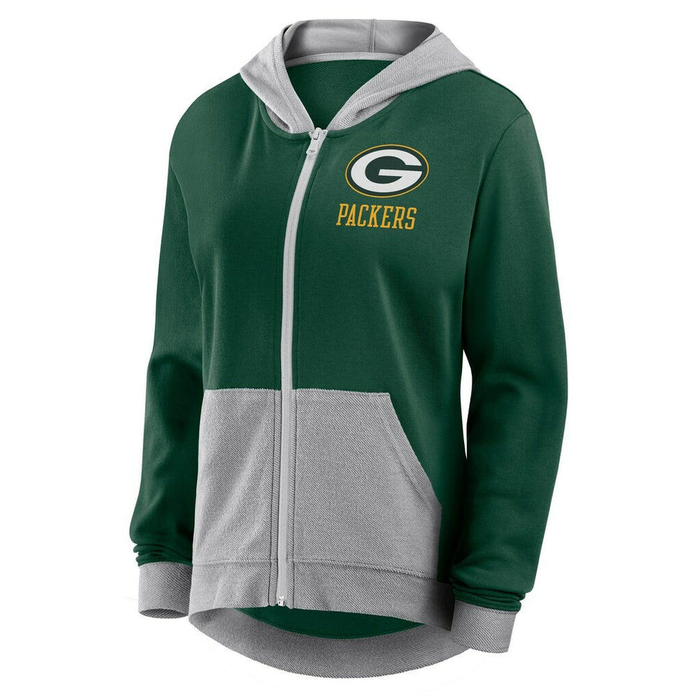 NFL Green Bay Packers Women's Hit It Full-Zip Hoodie