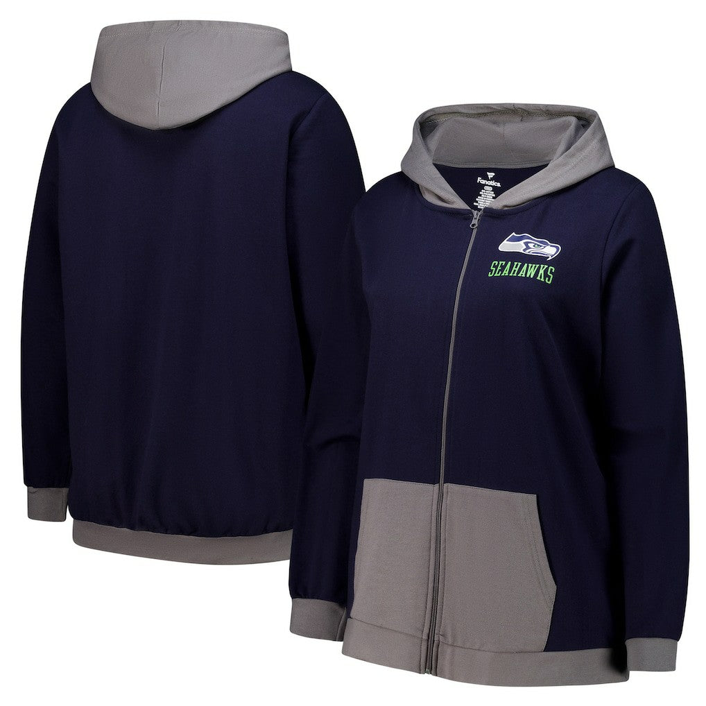 NFL Seattle Seahawks Women's Hit It Full-Zip Hoodie