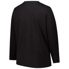 NFL Atlanta Falcons Women's Long Sleeve Scoop Neck T-Shirt