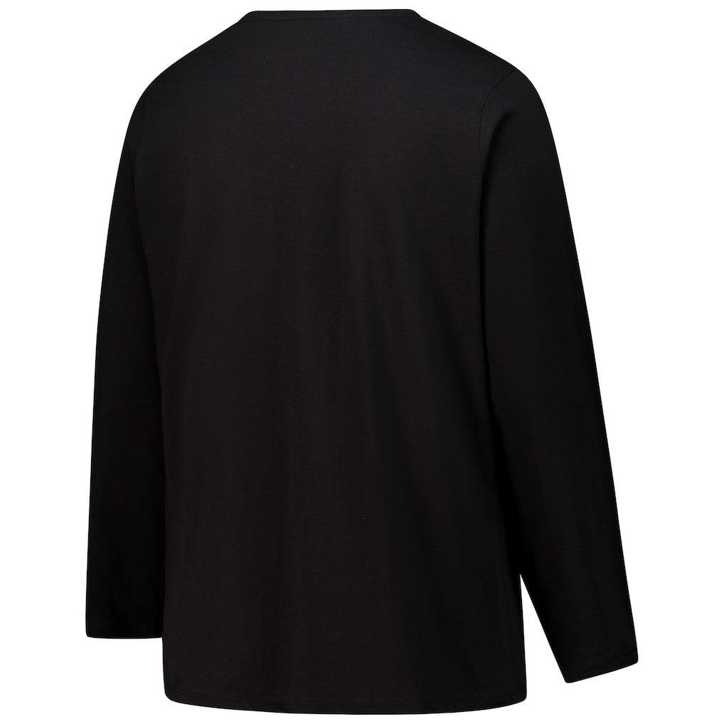 NFL Cincinnati Bengals Women's Long Sleeve Scoop Neck T-Shirt