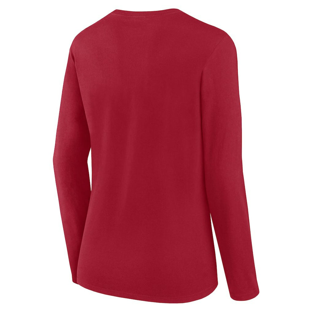 NFL San Francisco 49ers Women's Long Sleeve Scoop Neck T-Shirt