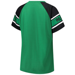 NFL Philadelphia Eagles Starter Women's 1st Rounder Color Block Raglan Top