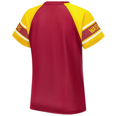 NFL Washington Commanders Starter Women's 1st Rounder Color Block Raglan Top