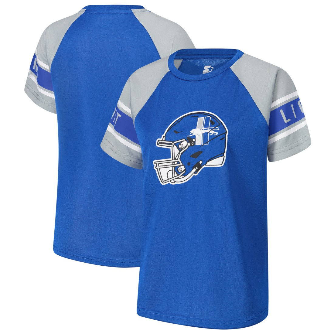 NFL Detroit Lions Starter Women's 1st Rounder Color Block Raglan Top