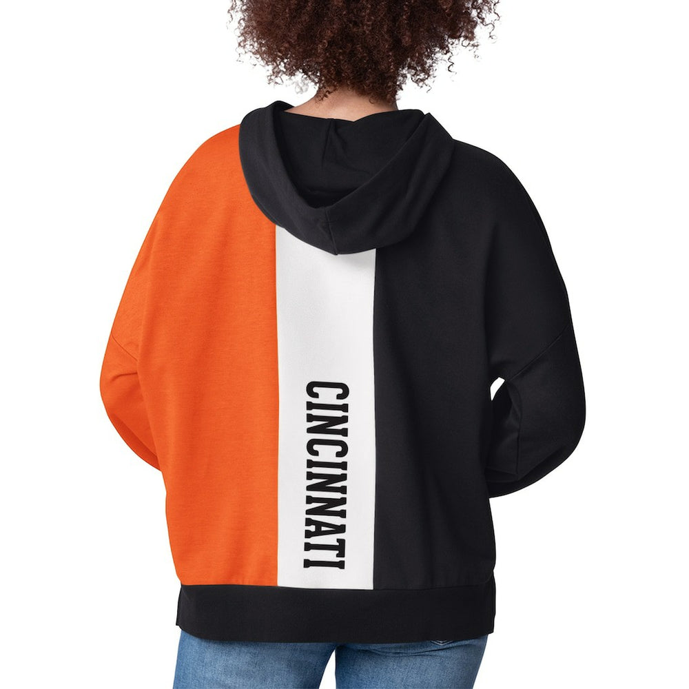 NFL Cincinnati Bengals Starter Women's Power Move Long Sleeve Pullover Hoodie