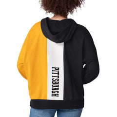 NFL Pittsburgh Steelers Starter Women's Power Move Long Sleeve Pullover Hoodie