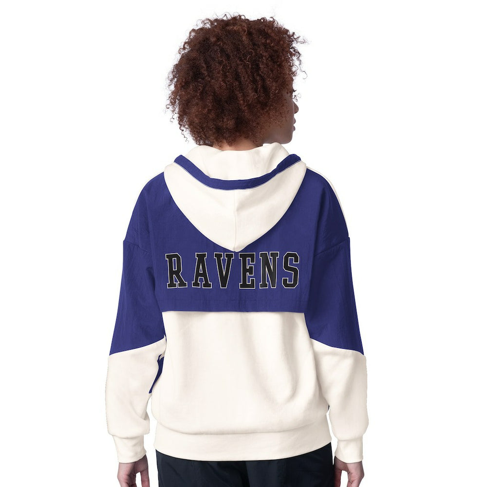 NFL Baltimore Ravens Starter Women's Scrimmage Full-Zip Hoodie
