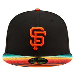 San Francisco Giants Turn Back The Clock 59FIFTY Fitted Hat - Black | New Era