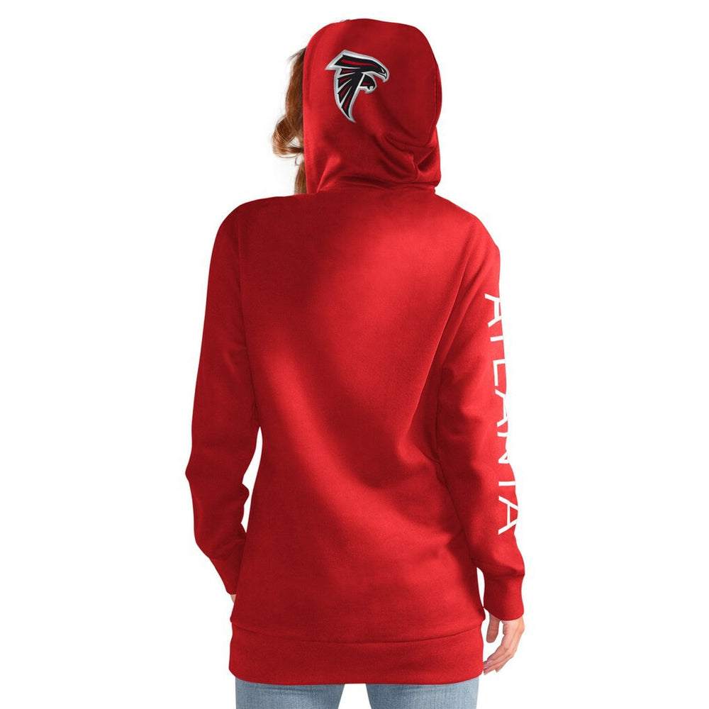 NFL Atlanta Falcons G-III 4Her by Carl Banks Women's Extra Inning Pullover Hoodie