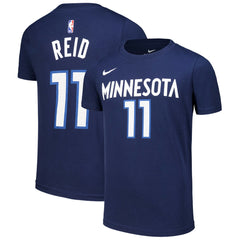Naz Reid Minnesota Timberwolves Youth Icon Edition Name & Number T-Shirt - Navy | Nike sale