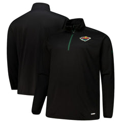 Minnesota Wild Fanatics Big & Tall Authentic Pro Quarter-Zip Top