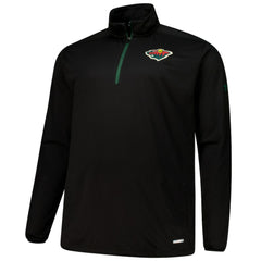 Minnesota Wild Fanatics Big & Tall Authentic Pro Quarter-Zip Top