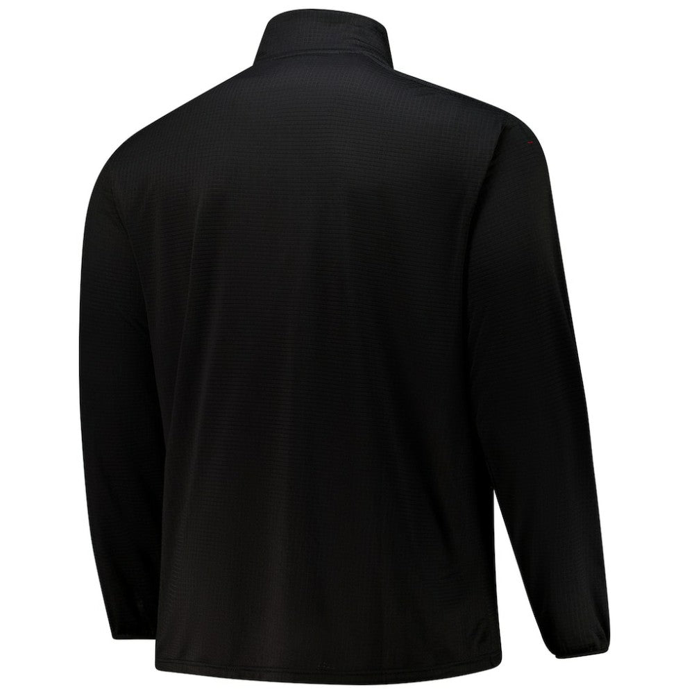 Detroit Red Wings Fanatics Big & Tall Authentic Pro Quarter-Zip Top