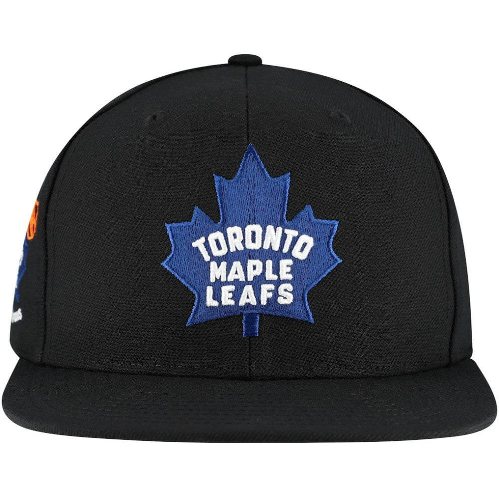Toronto Maple Leafs Mitchell & Ness Core Top Spot Snapback Hat