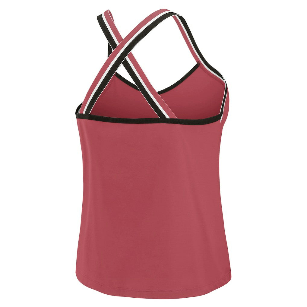 NFL Arizona Cardinals WEAR by Erin Andrews Women's Cross Strap Tri-Blend Tank Top