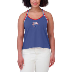 NFL Buffalo Bills WEAR by Erin Andrews Women's Cross Strap Tri-Blend Tank Top