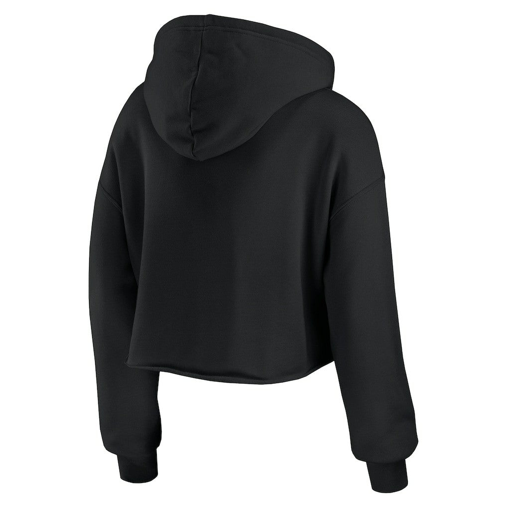 NFL New York Giants WEAR by Erin Andrews Women's Prime Cropped Pullover Hoodie