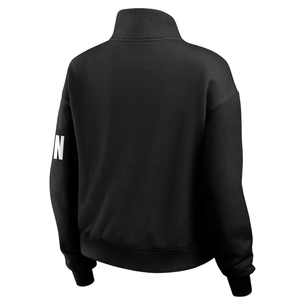 NFL Cincinnati Bengals WEAR by Erin Andrews Women's Quarter-Zip Jacket