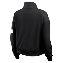 NFL Cincinnati Bengals WEAR by Erin Andrews Women's Quarter-Zip Jacket