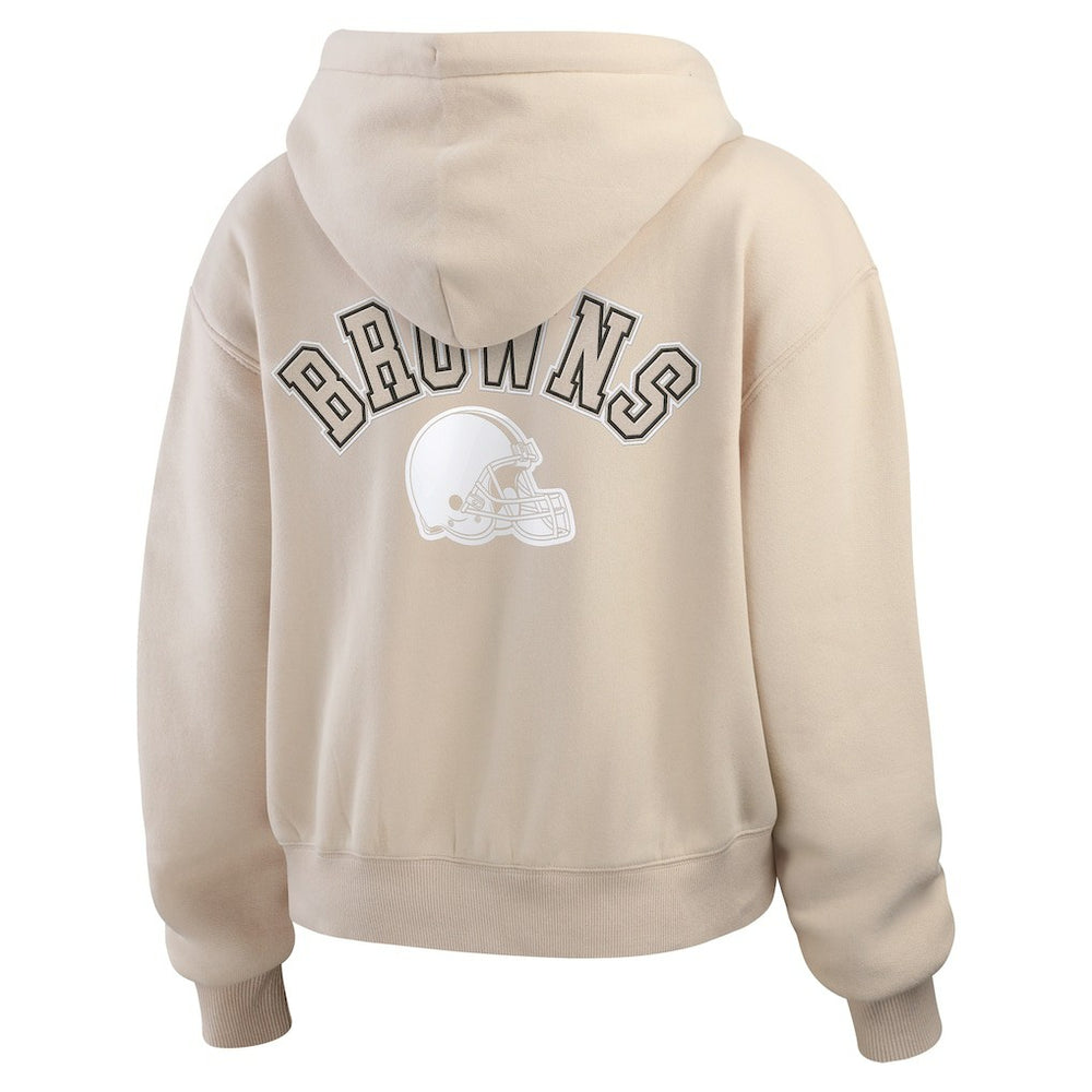 NFL Cleveland Browns WEAR by Erin Andrews Women's Tonal Full-Zip Hoodie
