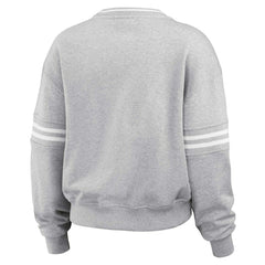 NFL Los Angeles Rams WEAR by Erin Andrews Women's Cropped Pullover Sweatshirt
