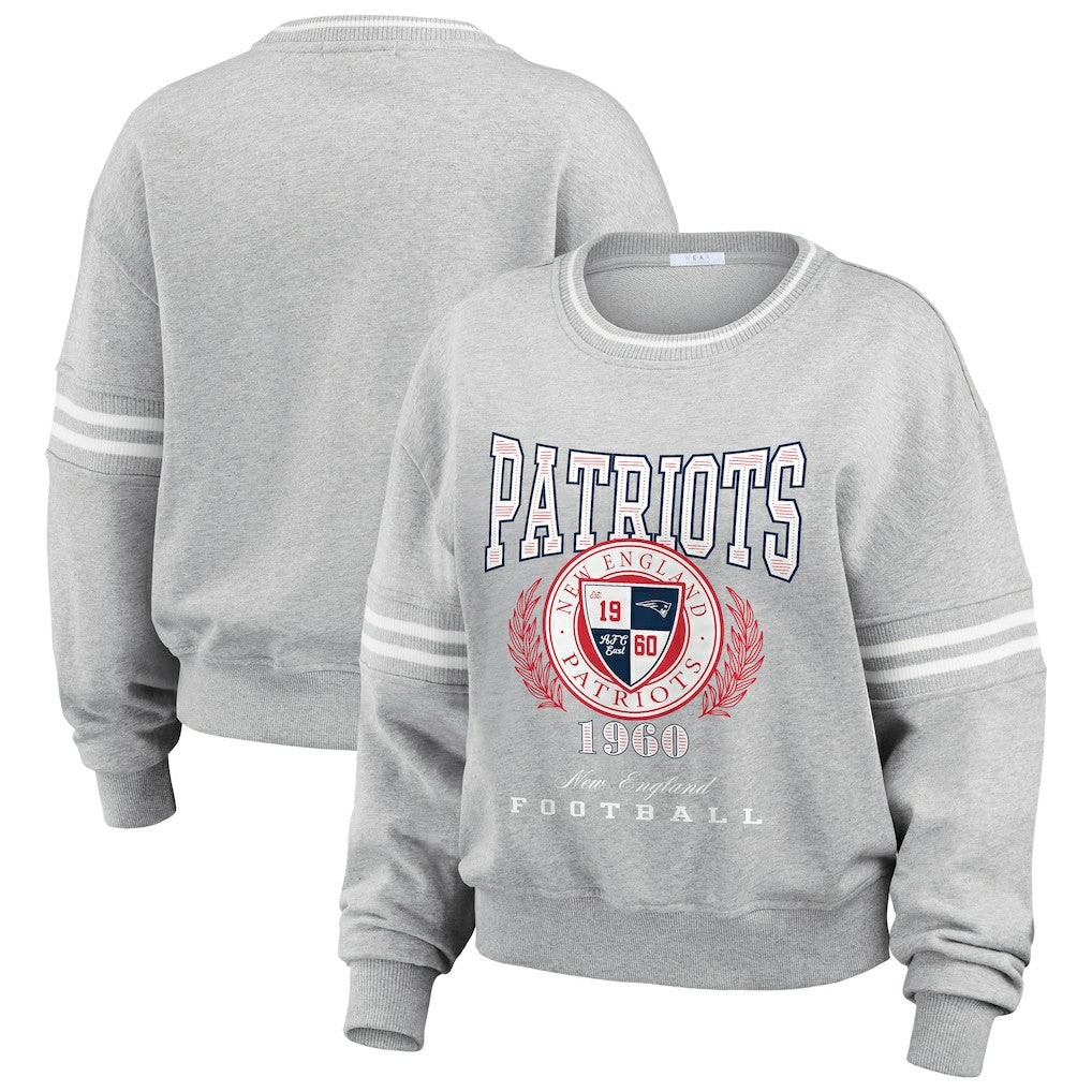 NFL New England Patriots WEAR by Erin Andrews Women's Pullover Sweatshirt