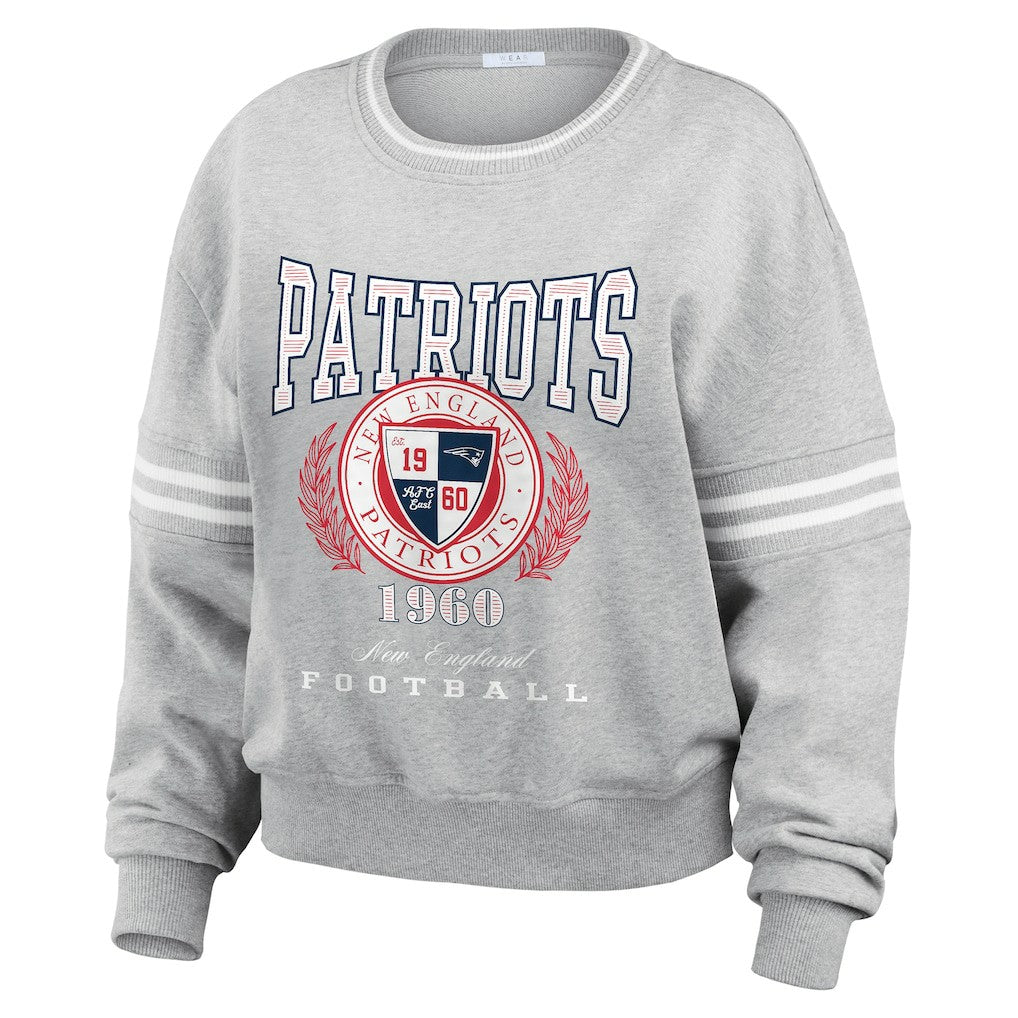 NFL New England Patriots WEAR by Erin Andrews Women's Pullover Sweatshirt