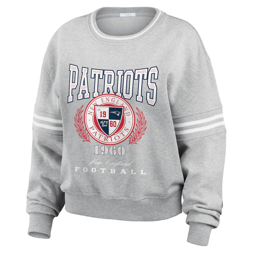 NFL New England Patriots WEAR by Erin Andrews Women's Pullover Sweatshirt