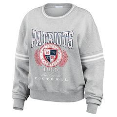 NFL New England Patriots WEAR by Erin Andrews Women's Pullover Sweatshirt