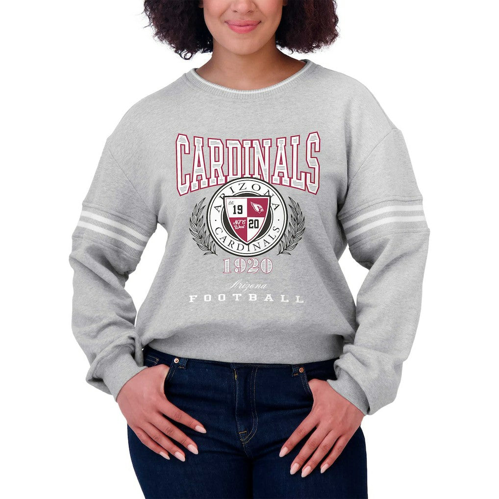 NFL Arizona Cardinals WEAR by Erin Andrews Women's Cropped Pullover Sweatshirt