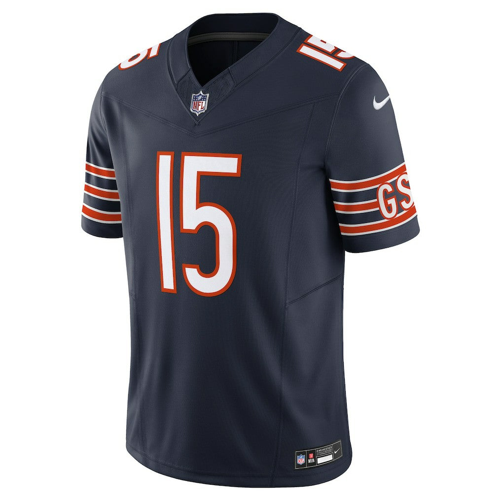 NFL Chicago Bears Rome Odunze  Vapor F.U.S.E. Limited Jersey