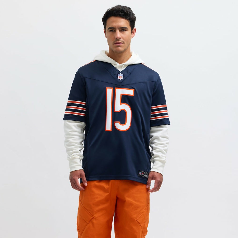 NFL Chicago Bears Rome Odunze  Vapor F.U.S.E. Limited Jersey
