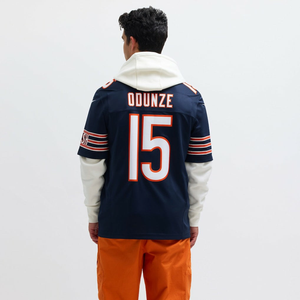 NFL Chicago Bears Rome Odunze  Vapor F.U.S.E. Limited Jersey
