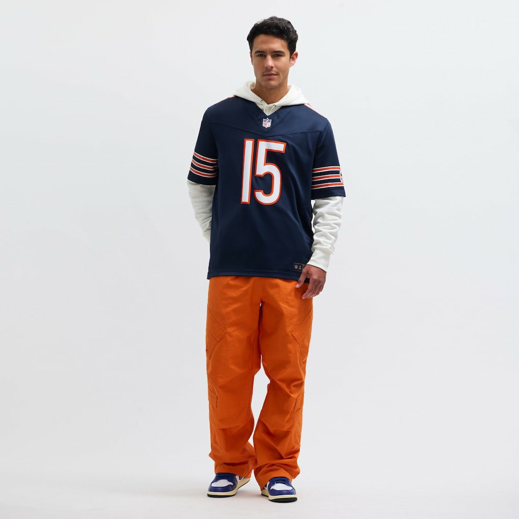 NFL Chicago Bears Rome Odunze  Vapor F.U.S.E. Limited Jersey
