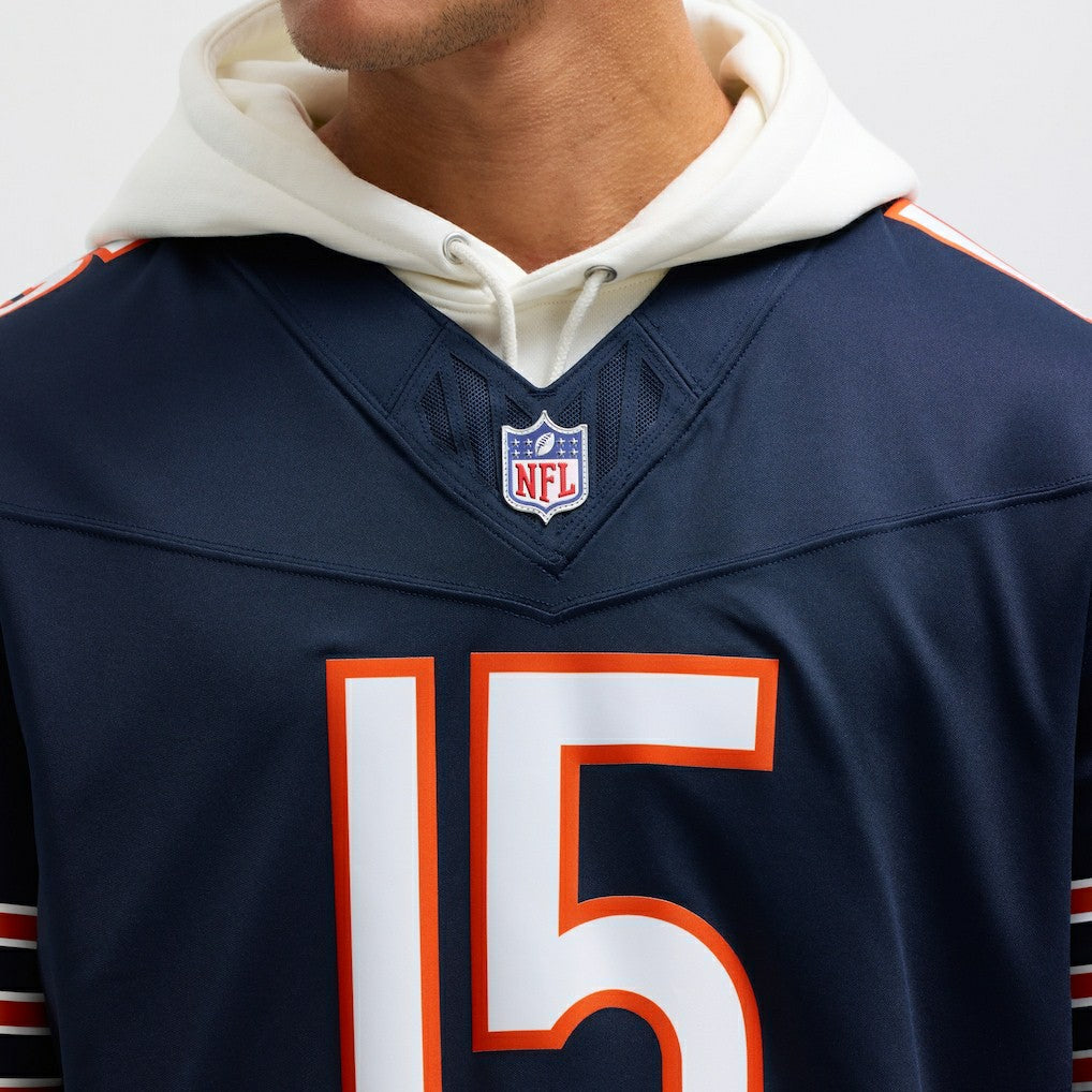 NFL Chicago Bears Rome Odunze  Vapor F.U.S.E. Limited Jersey