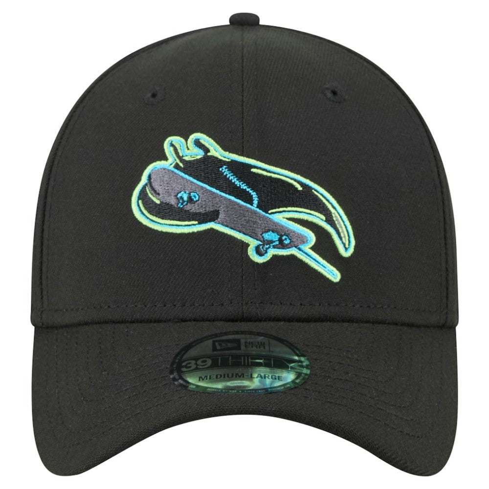 Tampa Bay Rays City Connect 39THIRTY Flex Hat - Black | New Era