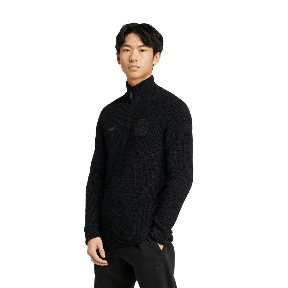 Germany National Team Originals 125th Anniversary Culturewear Half-Zip Rib-Knit Top / Soccer Discount