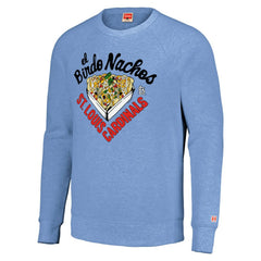 St. Louis Cardinals MLB x Guy Fieri’s Flavortown Unisex Tri-Blend Pullover Sweatshirt - Light Blue