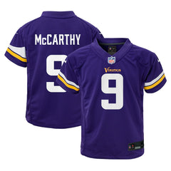 NFL Minnesota Vikings J.J. McCarthy  Preschool Player Game Jersey