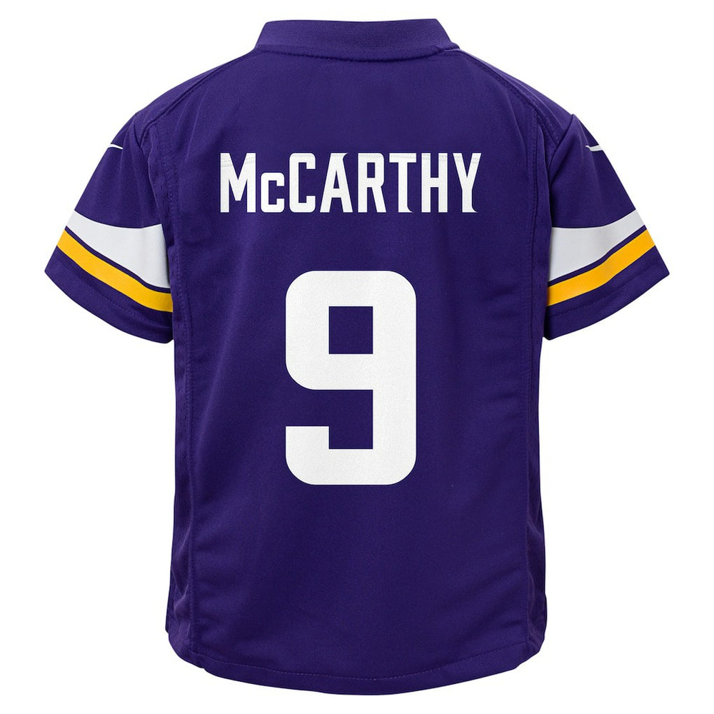 NFL Minnesota Vikings J.J. McCarthy  Preschool Player Game Jersey