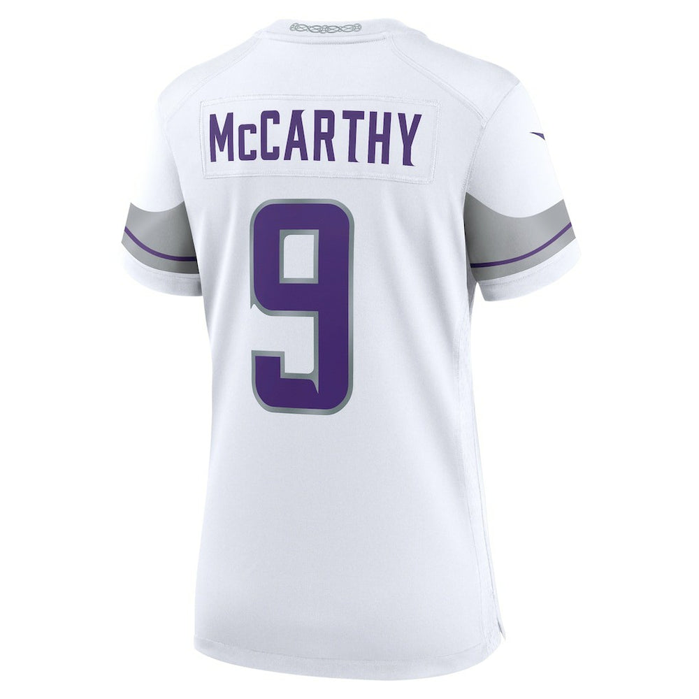 NFL Minnesota Vikings J.J. McCarthy  Women's Alternate Game Player Jersey