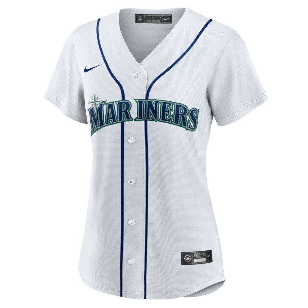 Julio Rodríguez Seattle Mariners Women's Home Replica Jersey - White | Nike