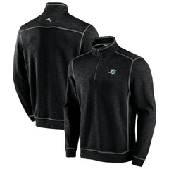 NFL Miami Dolphins Big & Tall Tobago Bay Half-Zip Sweatshirt