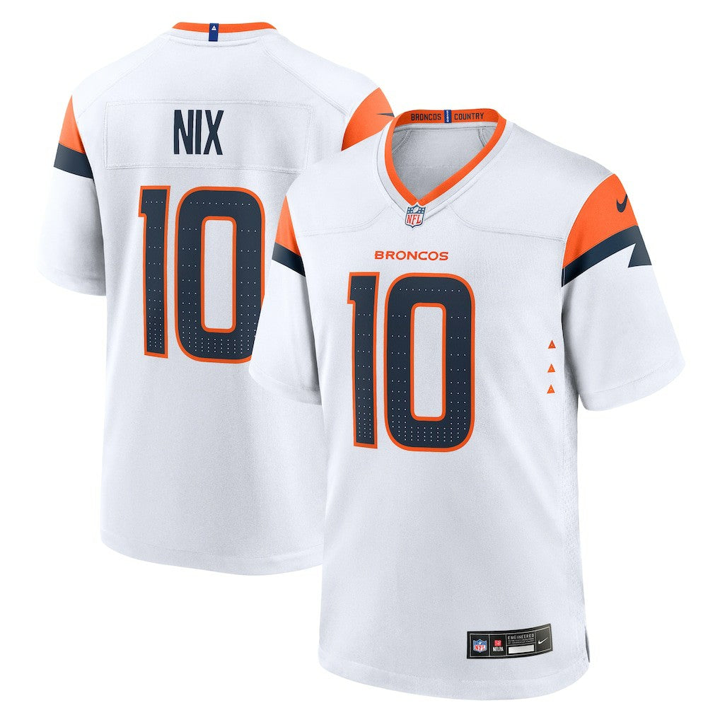 NFL Denver Broncos Bo Nix  Game Jersey