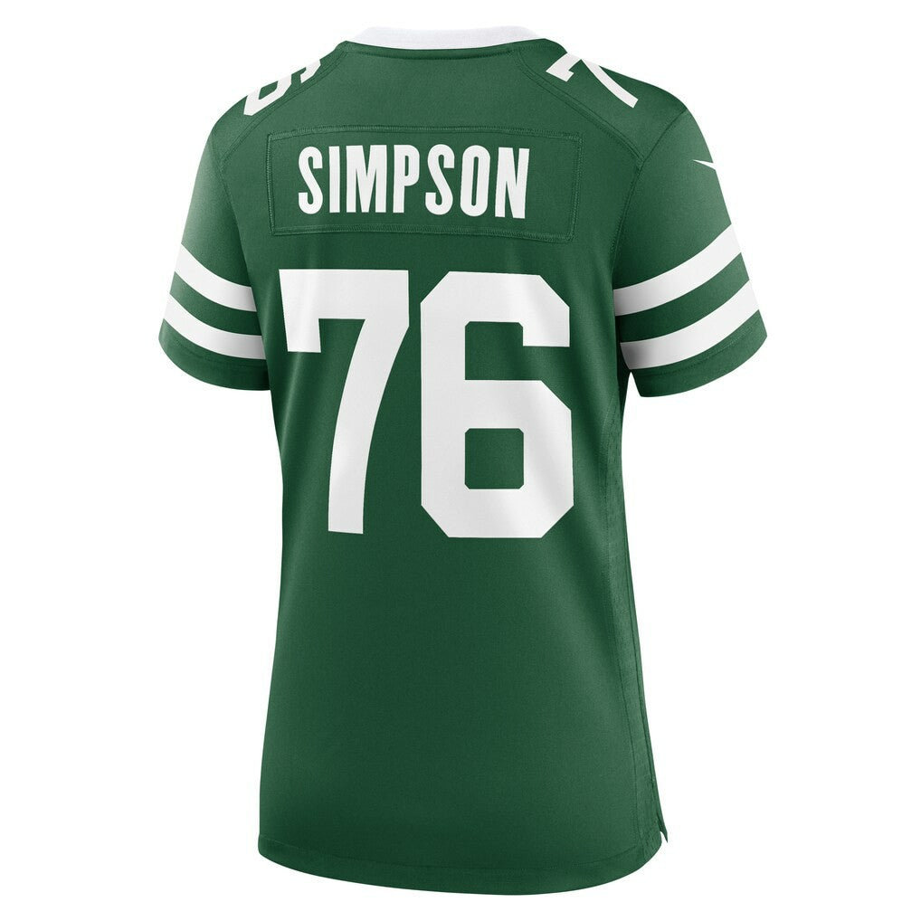 NFL New York Jets John Simpson  Women's Game Jersey